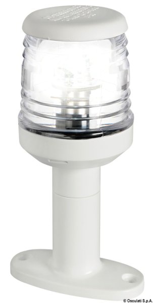 Fanale 360° led con basetta bianco - 11.132.89
